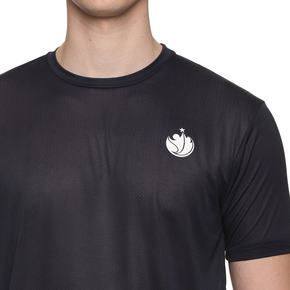 Prokick Plain Half Sleeves Badminton T-Shirt - Best Price online Prokicksports.com