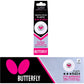Butterfly 3 Star R40 Plus Table Tennis Balls, Pack Of 3 - White - Best Price online Prokicksports.com