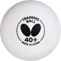 Butterfly Trinning 40 Plus Table Tennis Balls, Pack Of 6 - White - Best Price online Prokicksports.com