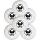 Butterfly Trinning 40 Plus Table Tennis Balls, Pack Of 6 - White - Best Price online Prokicksports.com