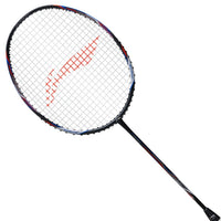 Li-Ning Tectonic 3 R-Series Strung Badminton Racket, Charcoal/Blue/Orange (4UIG6) - Best Price online Prokicksports.com
