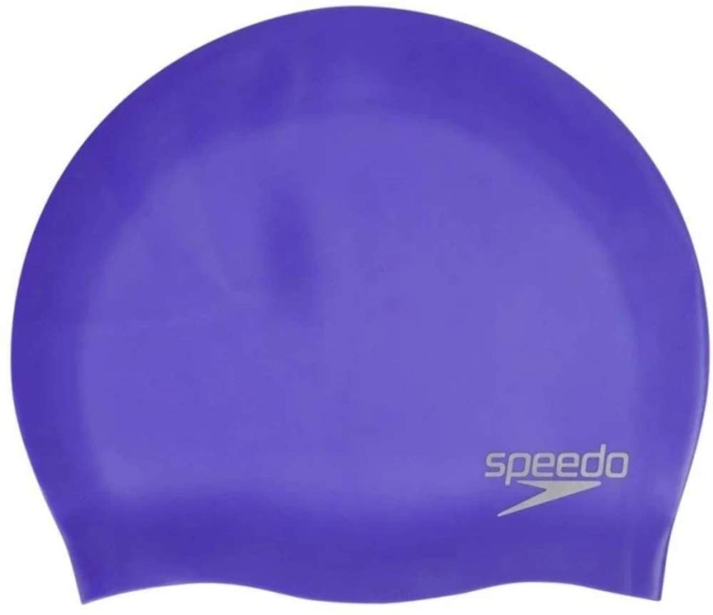 Speedo Molded Silicone Cap For Unisex-Adult (Size: 1Sz,Color: Purple) - Best Price online Prokicksports.com