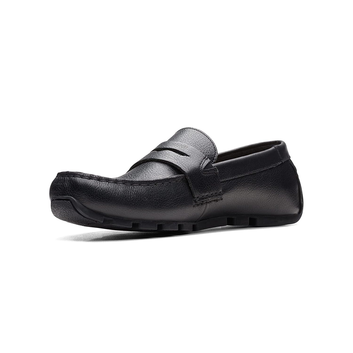 Clarks Men's Oswick Bar Casual Shoes, Black Leather - Best Price online Prokicksports.com
