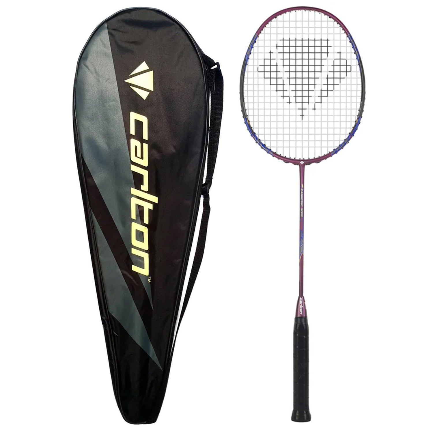 Carlton Carbotec 5000 Strung Badminton Racquet, Dark Purple - Best Price online Prokicksports.com