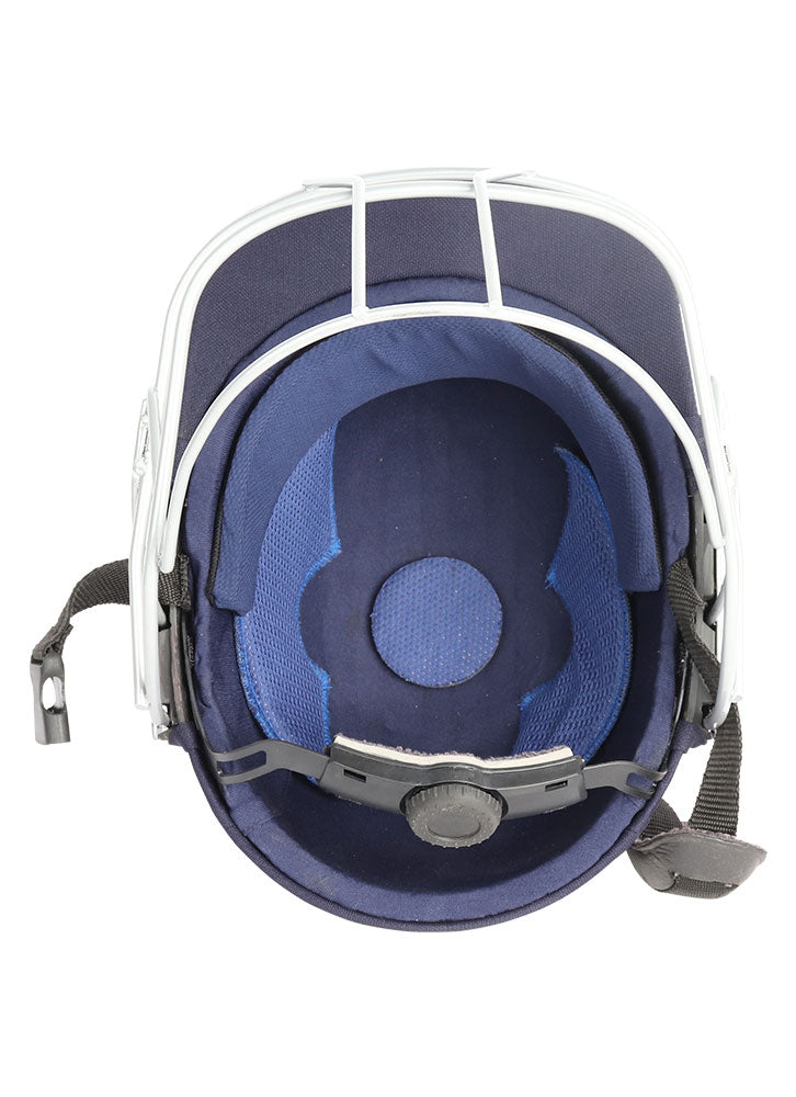Shrey Classic Steel Cricket Helmet, Navy - Best Price online Prokicksports.com