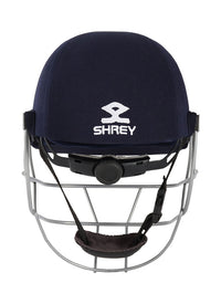 Shrey Classic Steel Cricket Helmet, Navy - Best Price online Prokicksports.com
