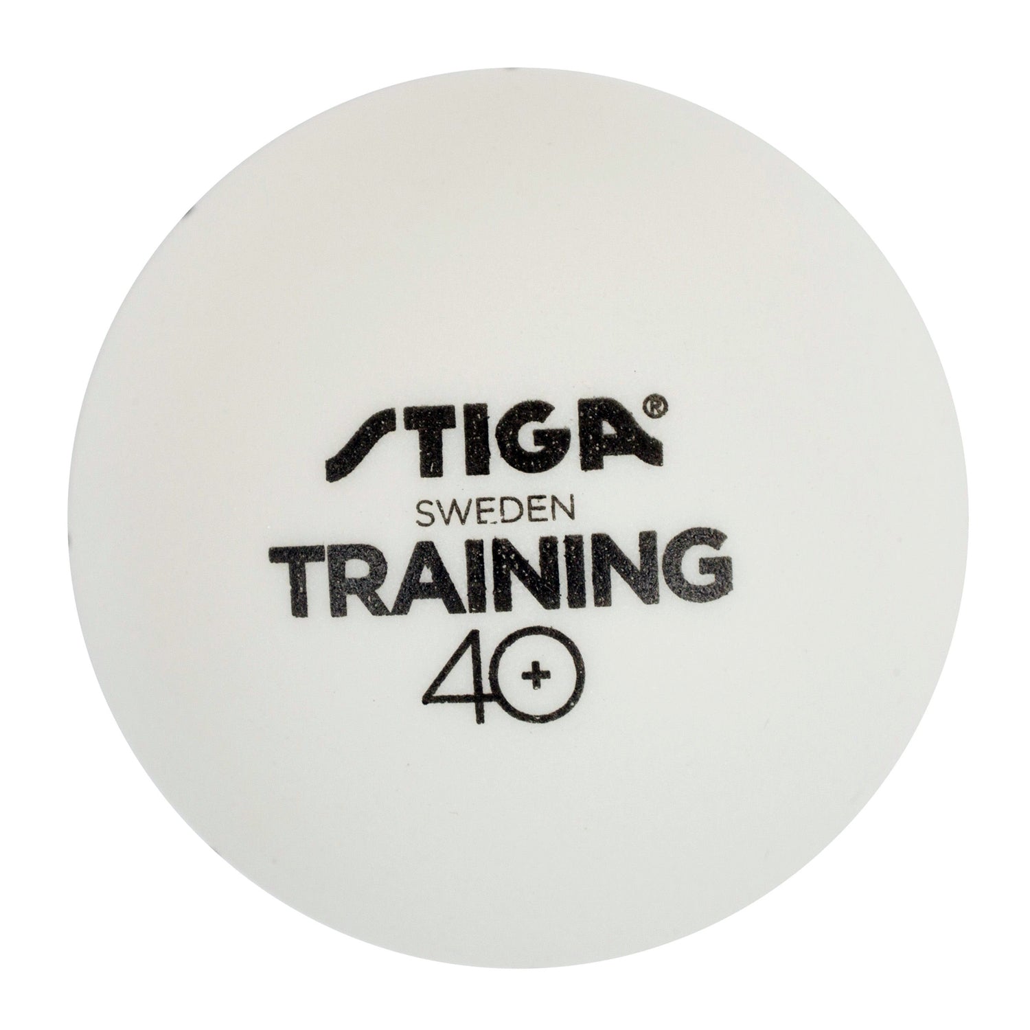 Stiga 32170 Training 40+Table Tennis Ball Pack of 6 - White - Best Price online Prokicksports.com