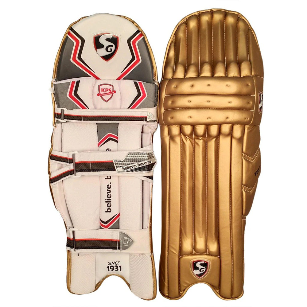 SG Test Kings XI Punjab RH Batting Legguards, Gold