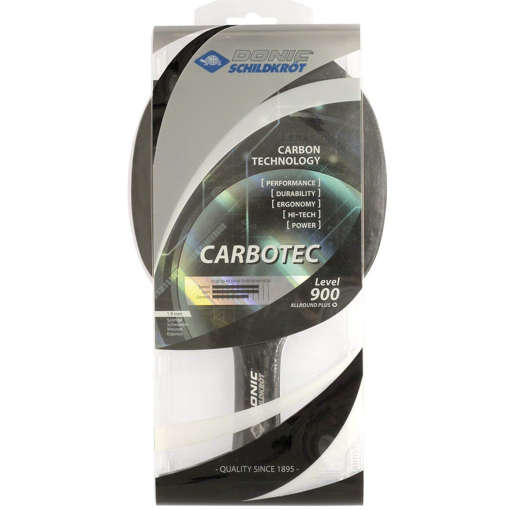 Donic Carbotec 900 Table Tennis Bat with Cover - Best Price online Prokicksports.com
