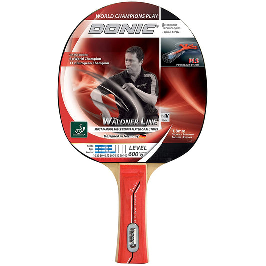 Donic Waldner 600 Table Tennis Bat with Cover - Best Price online Prokicksports.com