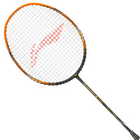 Li-Ning 3D Calibar X Drive Unstrung Badminton Racquet – G6, 82g, Dark Grey/Gold | Lightweight Head-Heavy Racquet for Advanced Players | Power, Speed & Control - Best Price online Prokicksports.com