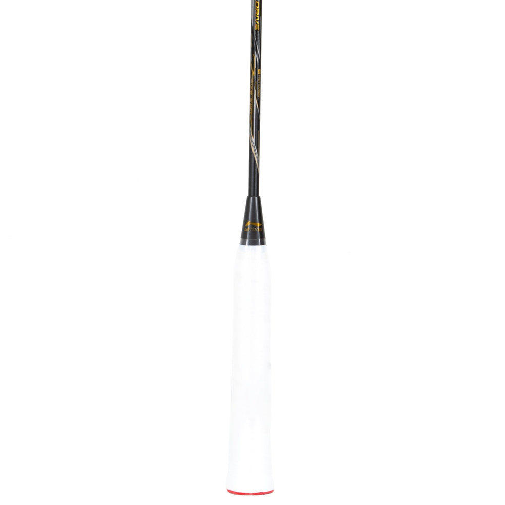 Li-Ning 3D Calibar X Drive Unstrung Badminton Racquet – G6, 82g, Dark Grey/Gold | Lightweight Head-Heavy Racquet for Advanced Players | Power, Speed & Control - Best Price online Prokicksports.com