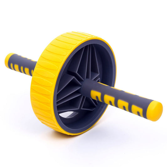 Everlast ELDOM035 Exercise Whell Roller , Grey/Yellow - Best Price online Prokicksports.com
