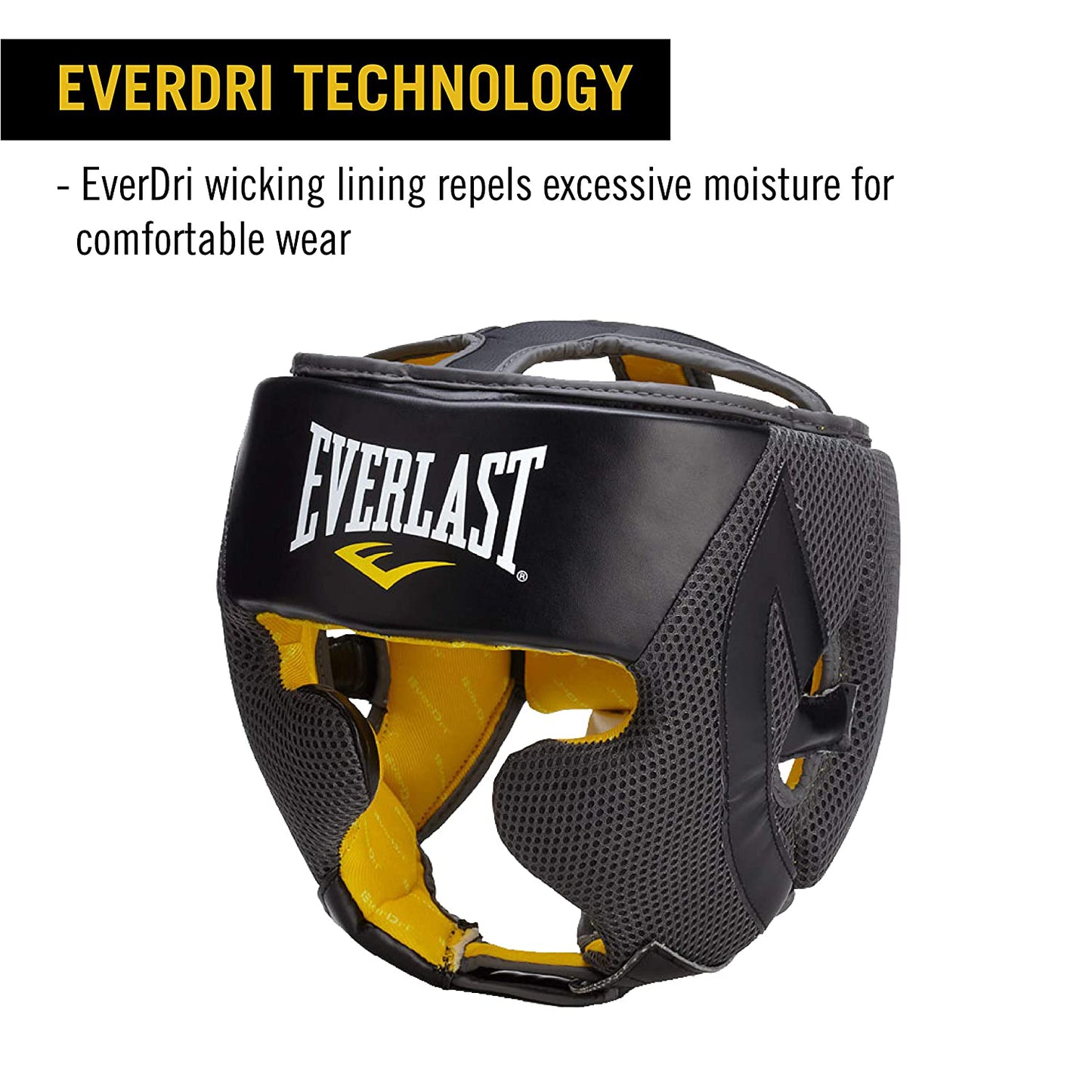 Everlast Evercool Headguard 40, Black - Best Price online Prokicksports.com