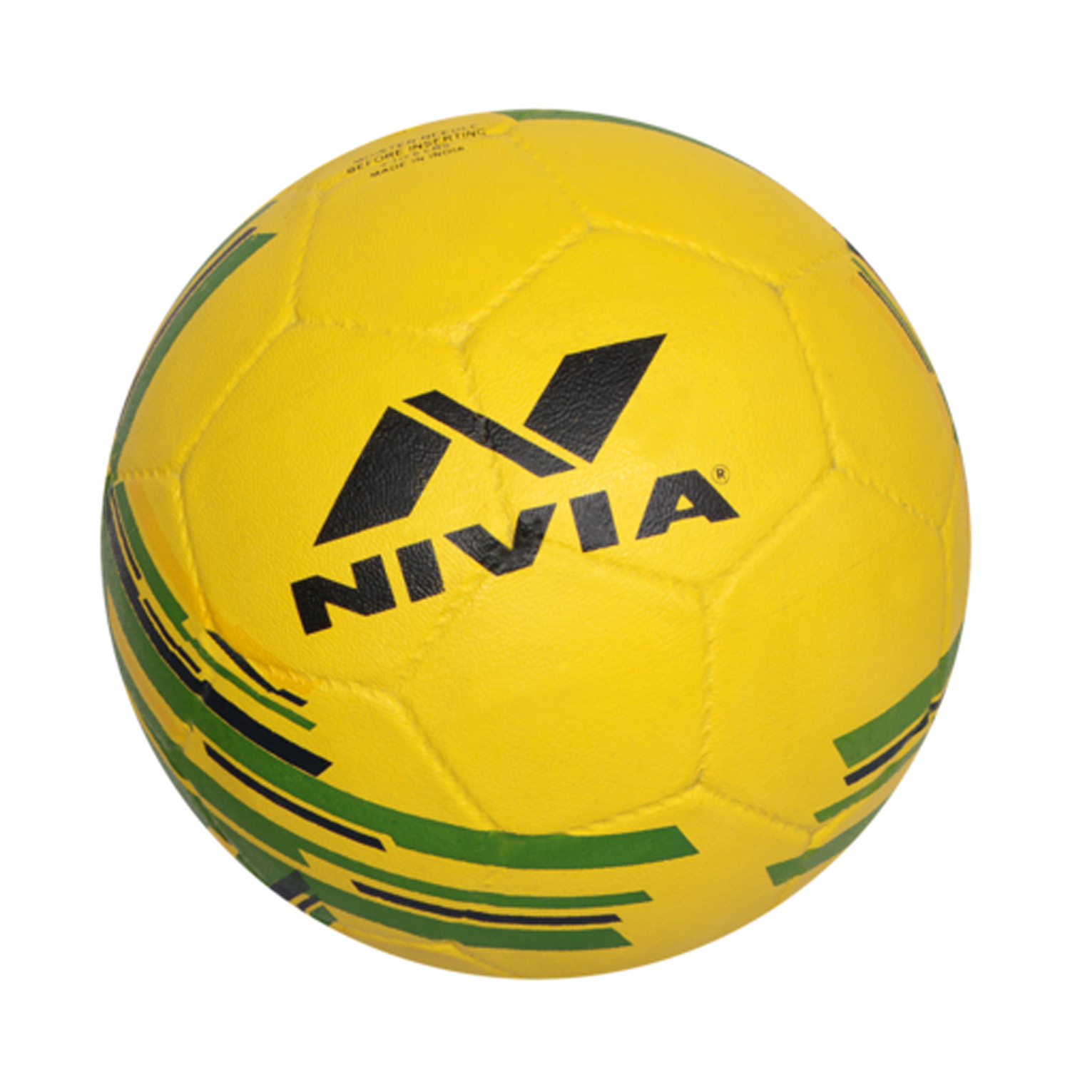 Nivia Brasil Country Colour Football, Yellow - Size 5 - Best Price online Prokicksports.com