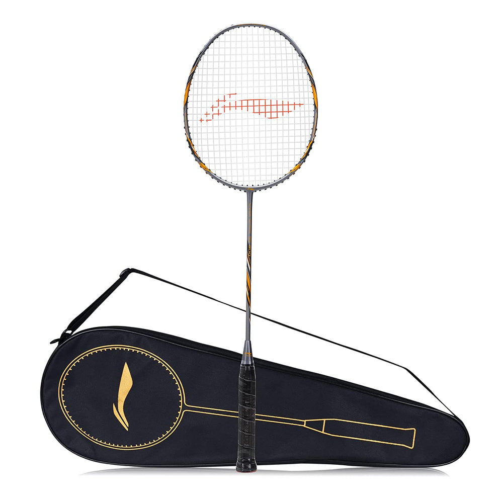 Li-Ning Super Series SS900 Strung Badminton Racquet -Grey/Copper