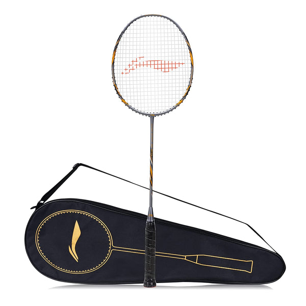 Li-Ning Super Series SS900 Strung Badminton Racquet -Grey/Copper