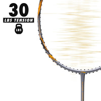 Li-Ning Super Series SS900 Strung Badminton Racquet -Grey/Copper - Best Price online Prokicksports.com