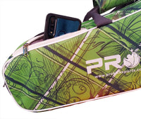 Prokick Badminton Kitbag with Double Zipper Compartments - Green Graffiti - Best Price online Prokicksports.com