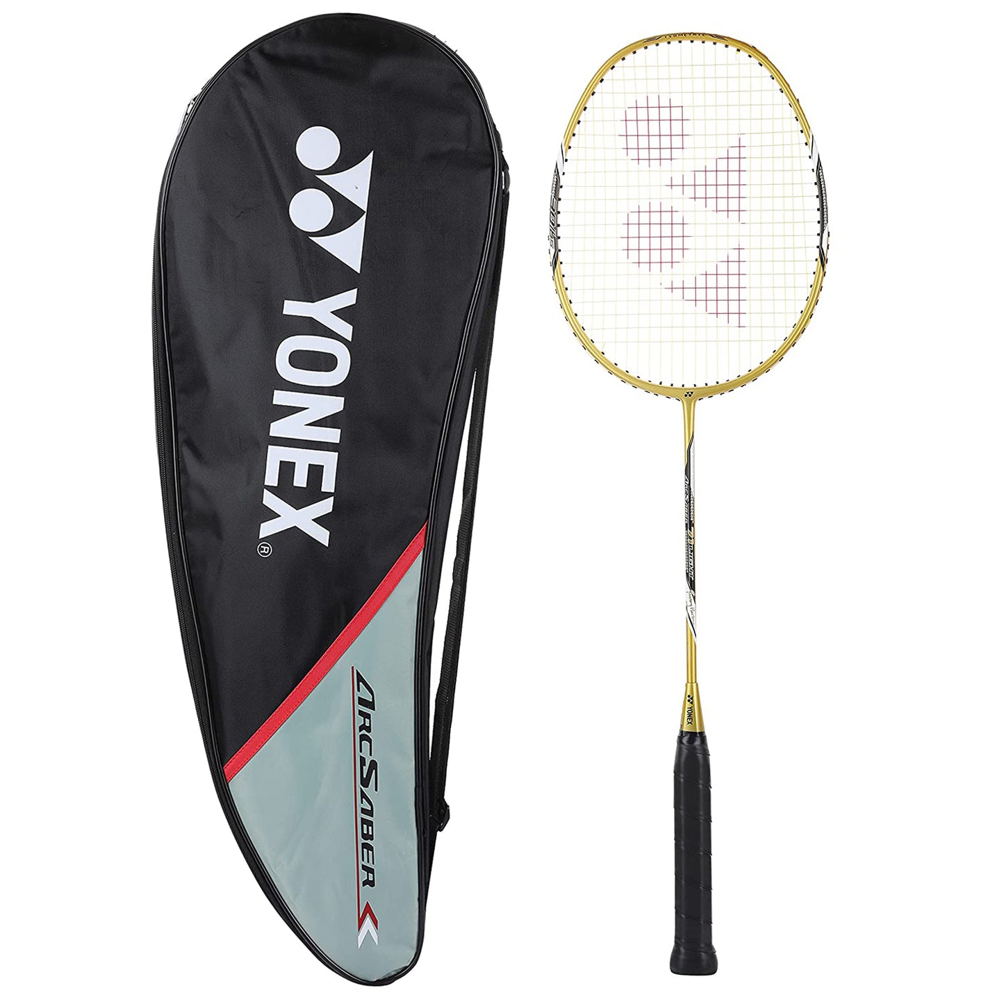 Yonex Arcsaber 71 Light Strung Badminton Racquet, G4 - Gold - Best Price online Prokicksports.com