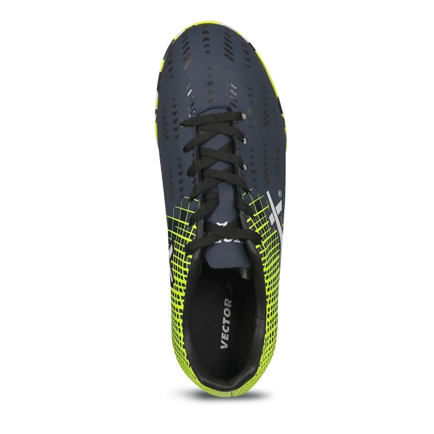 Vector X Royal+ Football Sports Shoe, Navy/Green/White - Best Price online Prokicksports.com