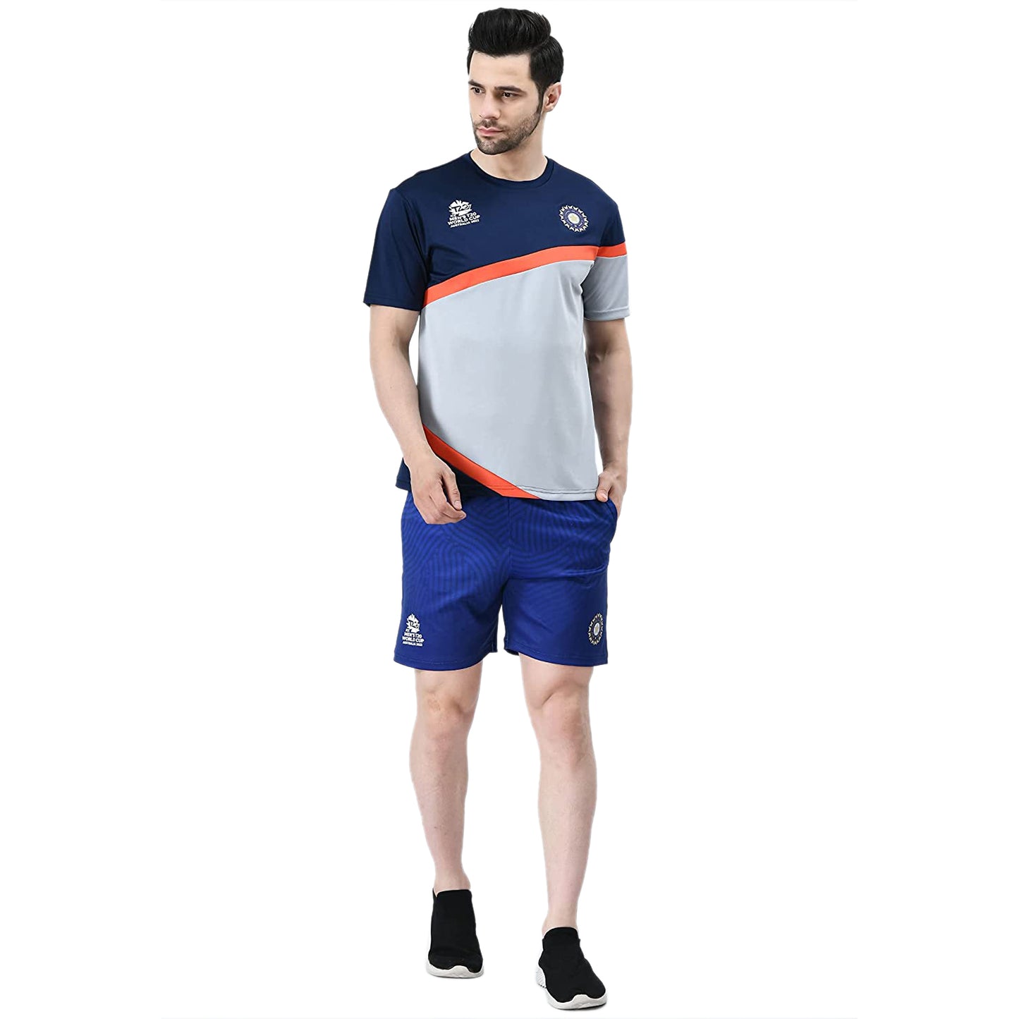 Playr Icc T20 Men's Regular Fit T-Shirt - Best Price online Prokicksports.com
