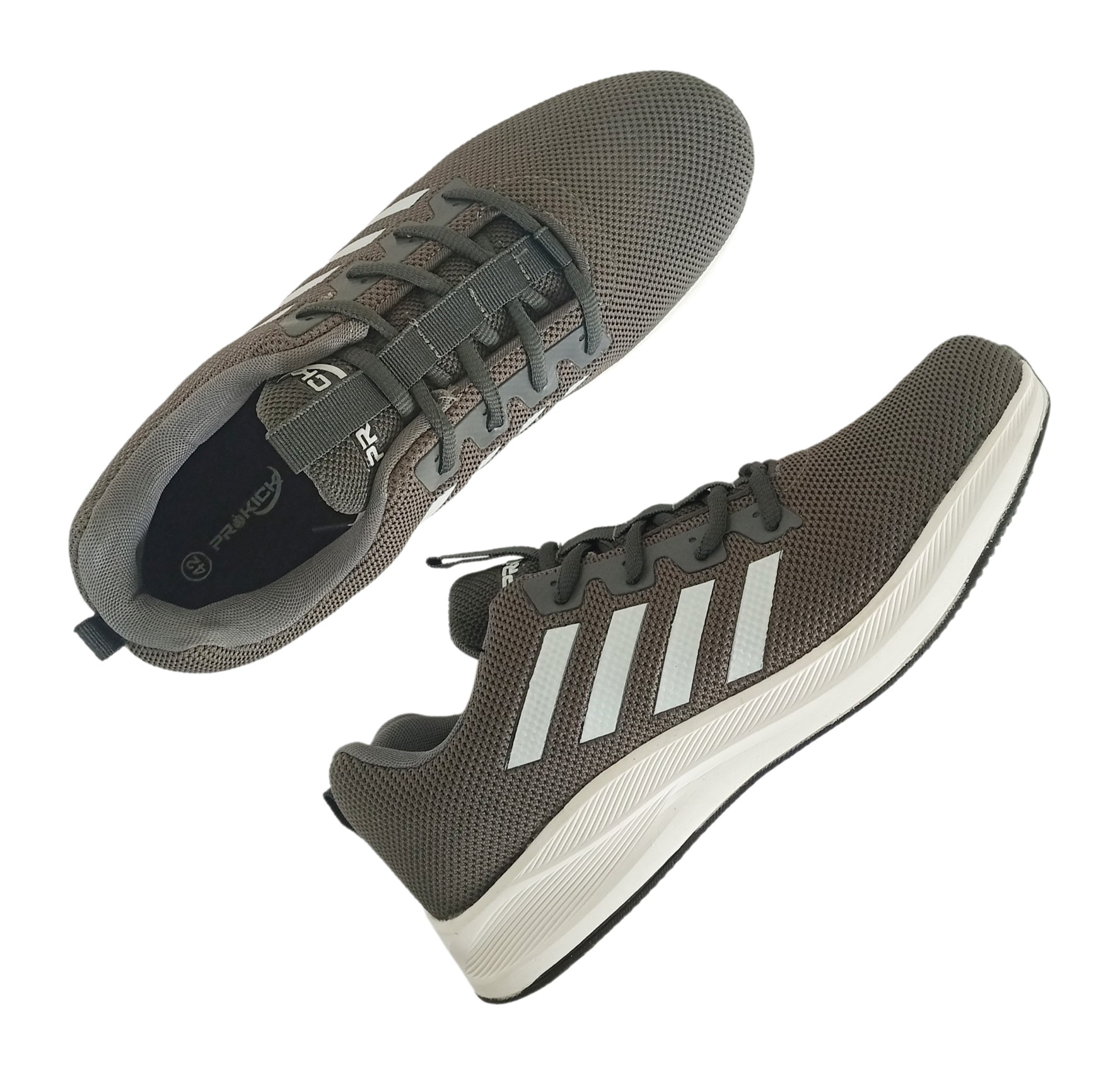 Prokick Jogger Running/Walking Shoes, Grey - Best Price online Prokicksports.com