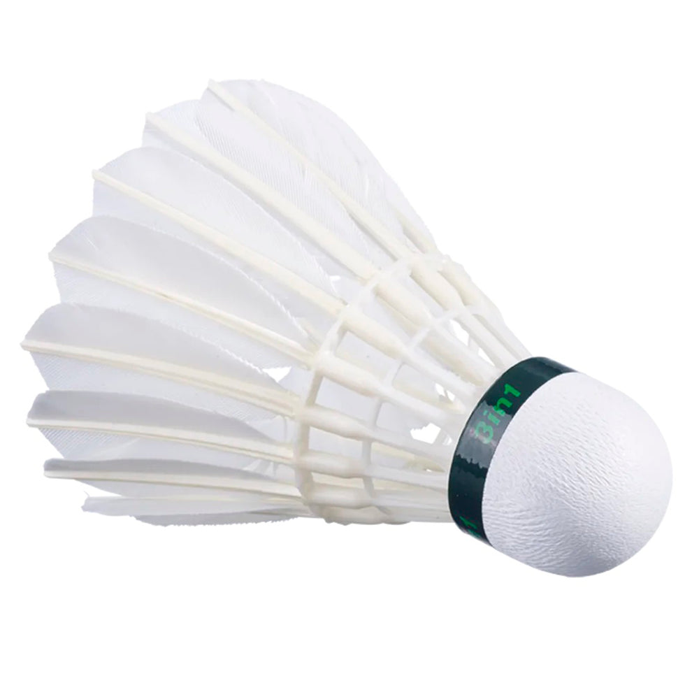 Babolat Hybrid Badminton Shuttlecock – 12 Pieces (Pack of 10) - Best Price online Prokicksports.com