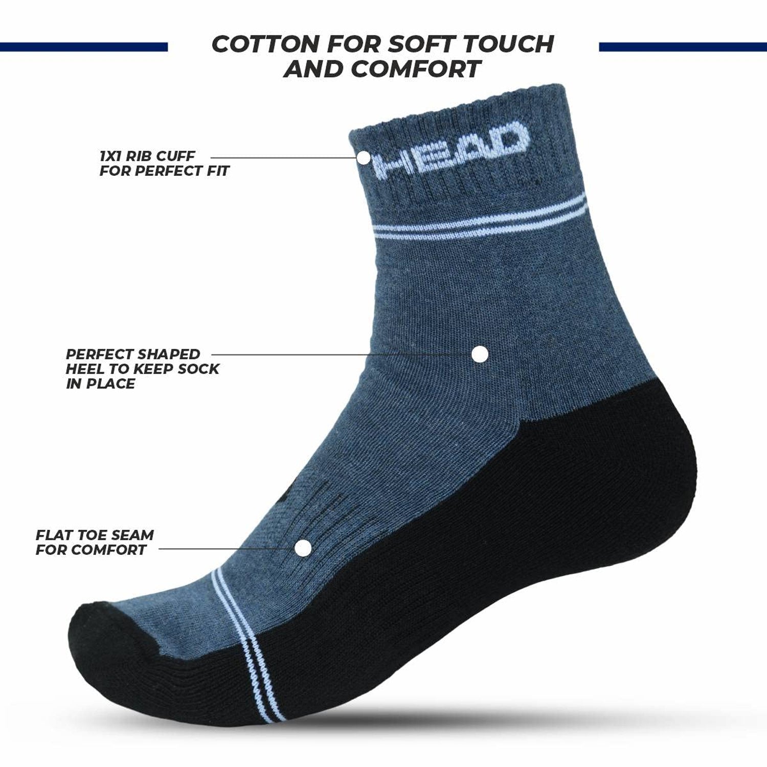 Head HSK-80 Ankle Socks - Best Price online Prokicksports.com