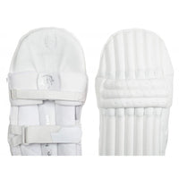 SG Hilite White RH Batting Legguard- Lightweight Protection for Right-Handed Batters - Best Price online Prokicksports.com