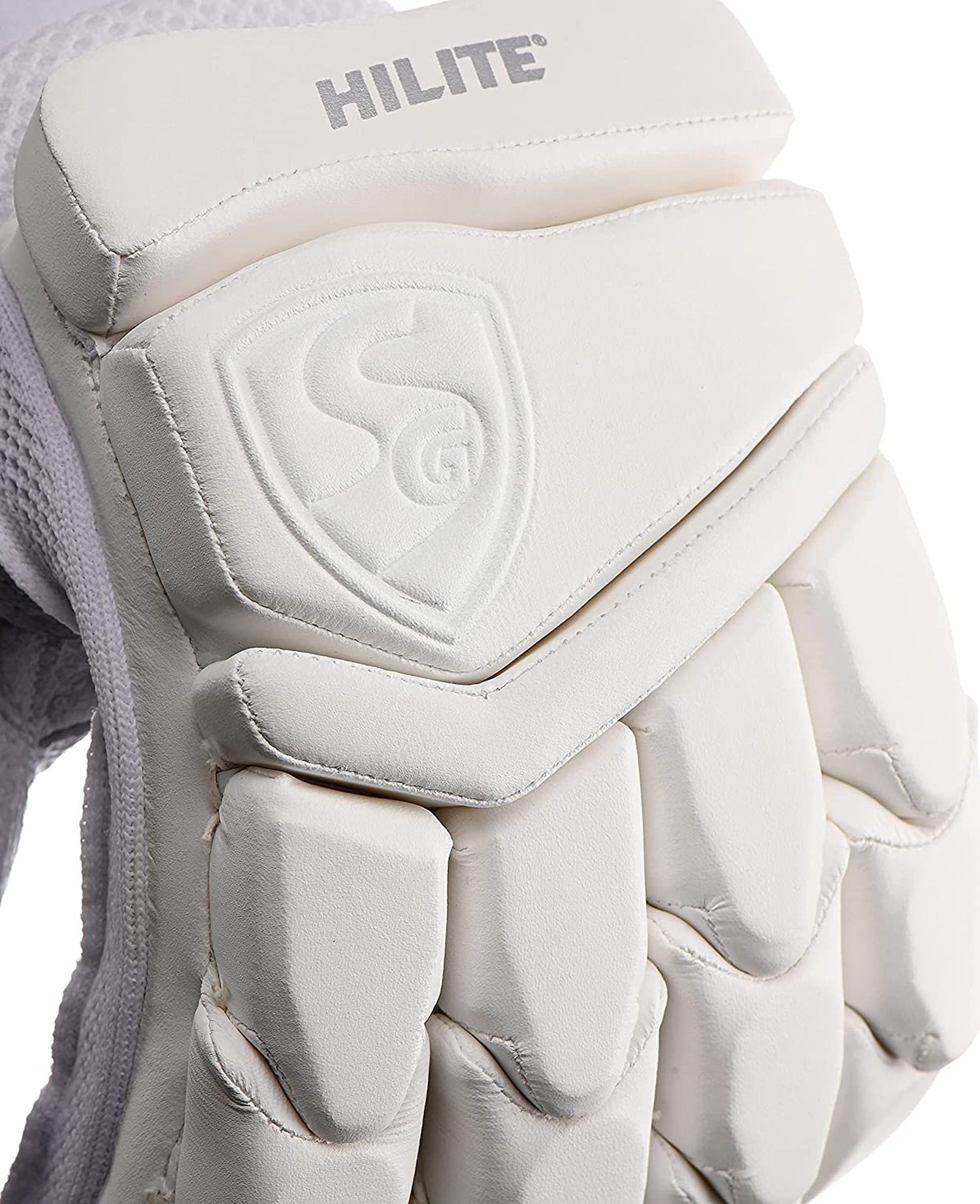 SG Hilite White Batting Gloves - Left Hand - Best Price online Prokicksports.com