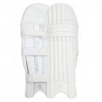 SG Hilite White RH Batting Legguard- Lightweight Protection for Right-Handed Batters - Best Price online Prokicksports.com