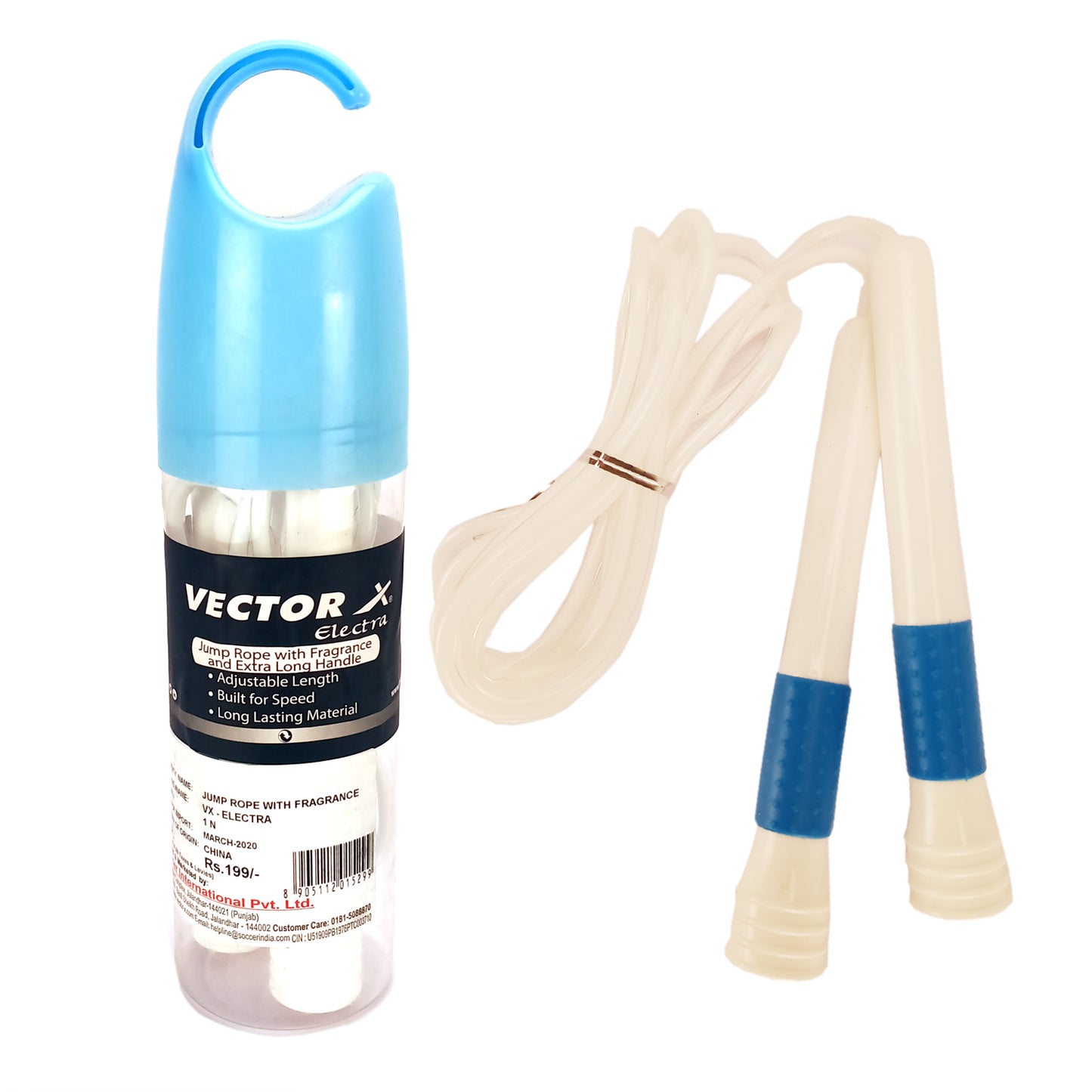 Vector X VX-Electra Jump Rope With Fragrance (color may very) - Best Price online Prokicksports.com