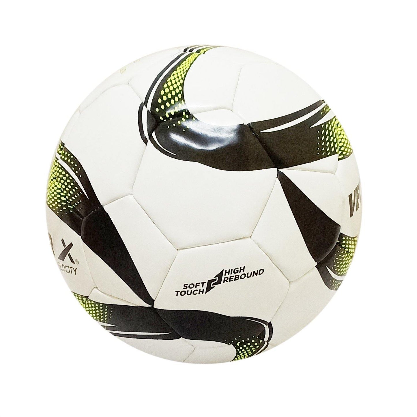 Vector X Thermo Bonded Velocity Football, Size 5 (White/Lime) - Best Price online Prokicksports.com