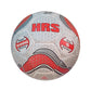 HRS FB-100 Radiant Football, White/Red - Size 5 - Best Price online Prokicksports.com