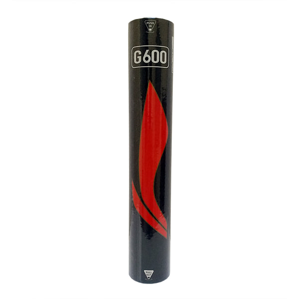 Li-Ning G600 Feather Shuttlecock, Speed 76 (Pack of 12)