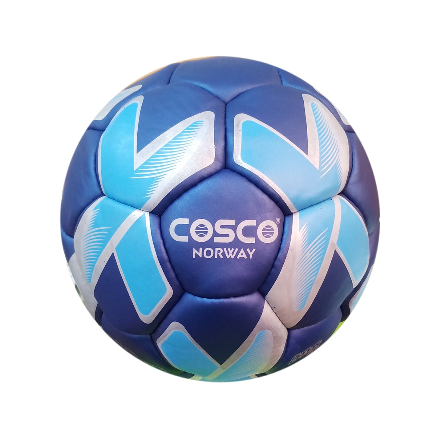 Cosco Norway Football , Blue/Silver - Size 4 - Best Price online Prokicksports.com