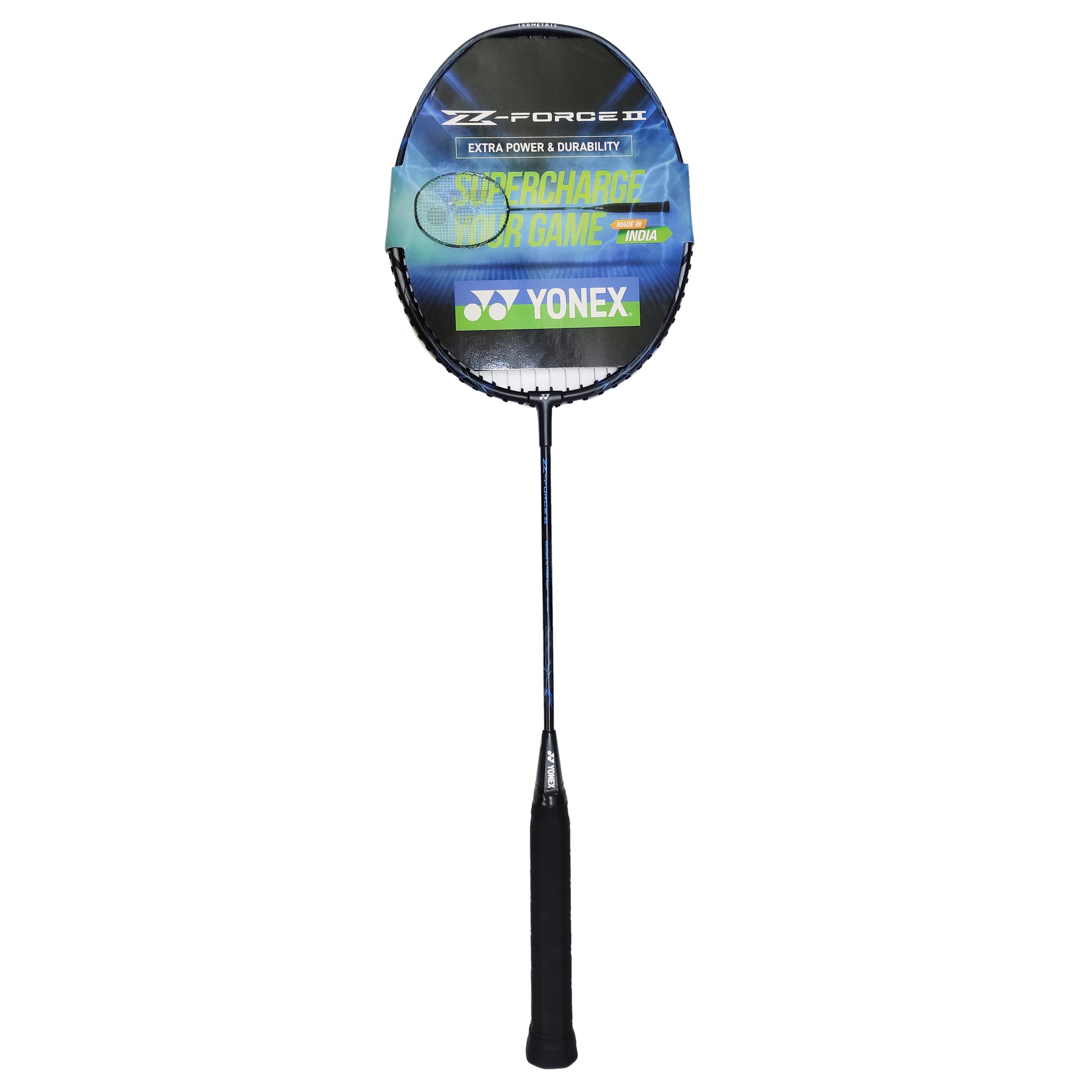 Yonex Z-Force II Strung Badminton Racquet - Black - Best Price online Prokicksports.com