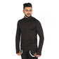 Vector X Thriller Men's Polyester Gym Tshirt Full Sleeves with Thumb Grip, Black - Best Price online Prokicksports.com