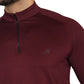 Vector X Thriller Men's Polyester Gym Tshirt Full Sleeves with Thumb Grip, Wine - Best Price online Prokicksports.com