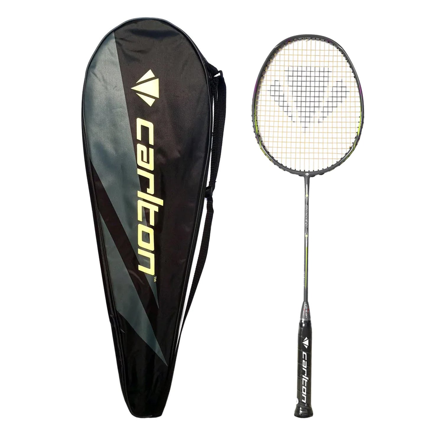 Carlton Isoblade 2.0 Strung Badminton Racquet, Grey