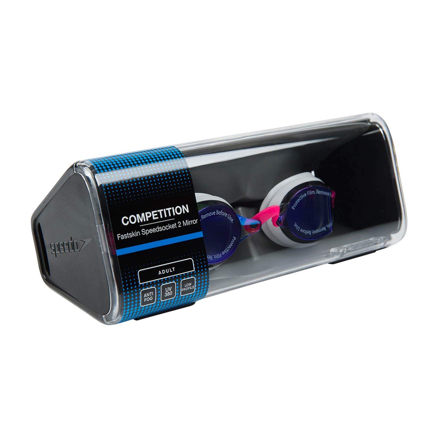 Speedo SpeedSocket 2 Mirror Goggle - Pink/Blue - Best Price online Prokicksports.com