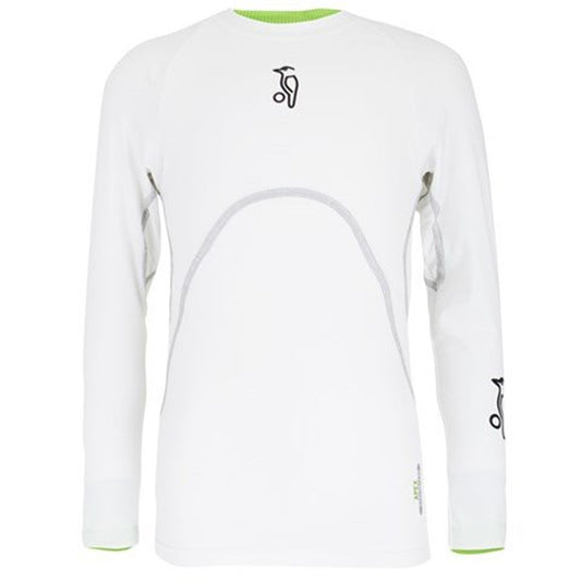 Kookaburra A.Base Layer Cpmpression Apex Skin Fit, White - Best Price online Prokicksports.com