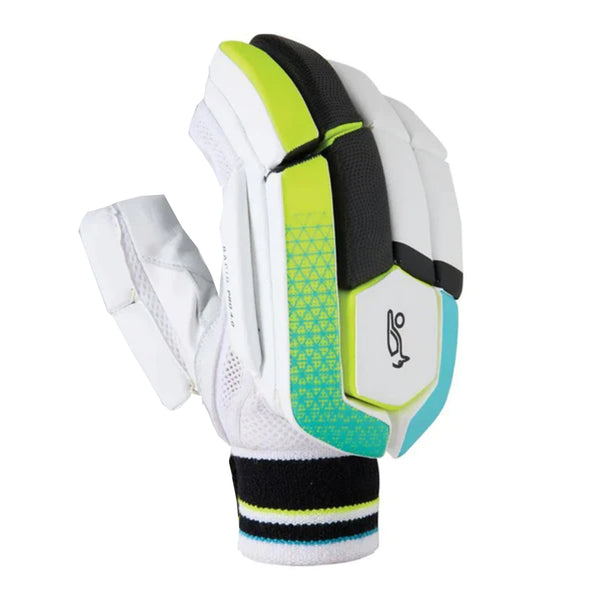 Kookaburra Rapid Pro 4.0 Left Hand Batting Gloves – Adult | Lightweight Cricket Gloves with High-Density Foam Protection