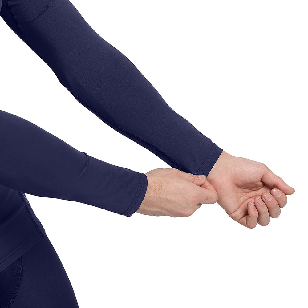Shrey 1756 Intense Compressions Long Sleeve Top ,Navy - Best Price online Prokicksports.com