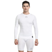 Shrey 1756 Intense Compressions Long Sleeve Top ,White - Best Price online Prokicksports.com