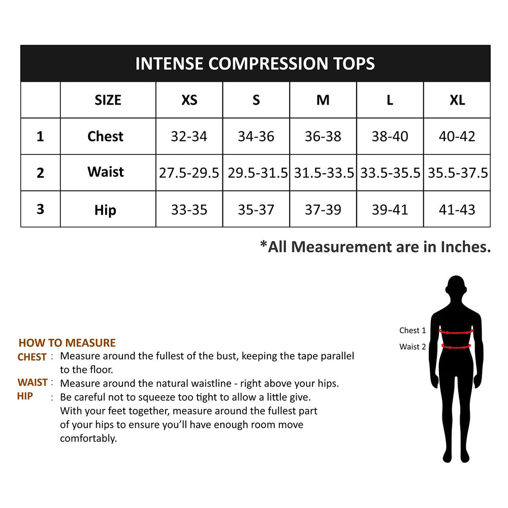Shrey 1756 Intense Compressions Long Sleeve Top ,White - Best Price online Prokicksports.com