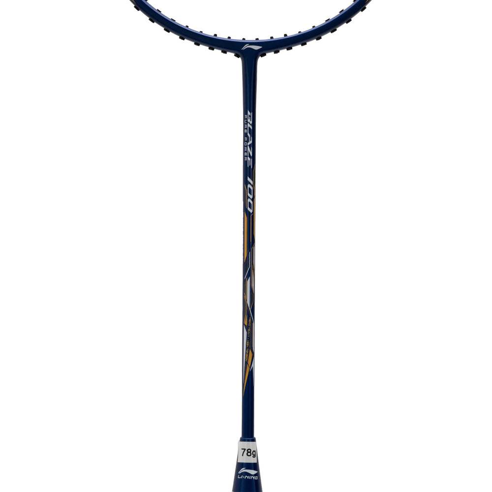 Li-Ning BLAZE 100 Strung Badminton Racquet, 78g - Best Price online Prokicksports.com