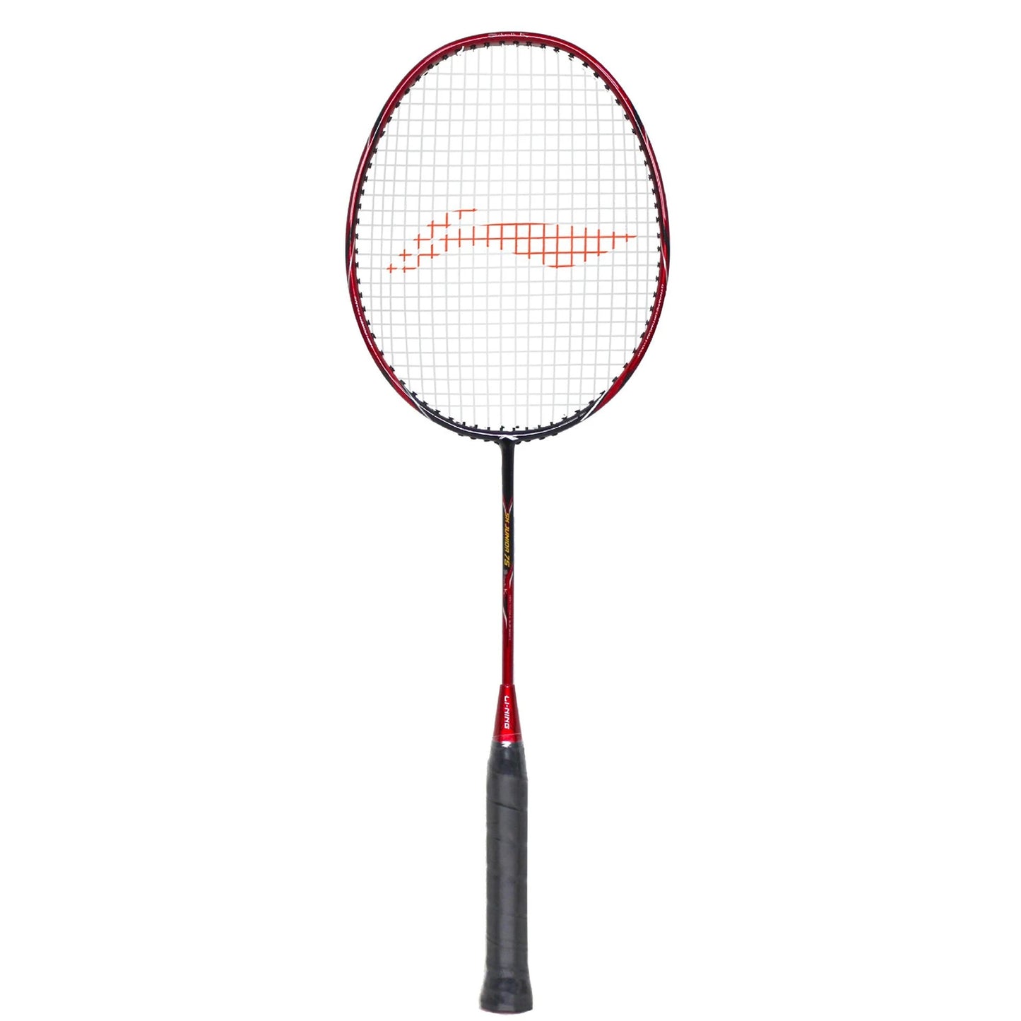 Li-Ning AYPP498-5 SK Junior 75 Strung Badminton Racquet with Fullcover - Red/Black - Best Price online Prokicksports.com