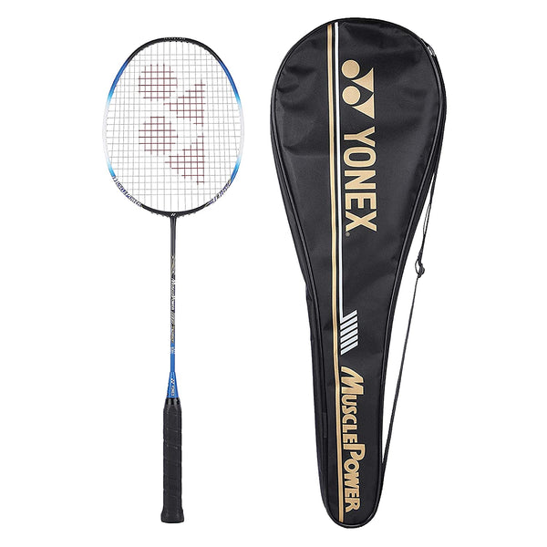 Yonex Muscle Power 22 LT Strung Badminton Racquet, 4U-G5 (Black/Blue)